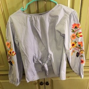 Zara girls blouse